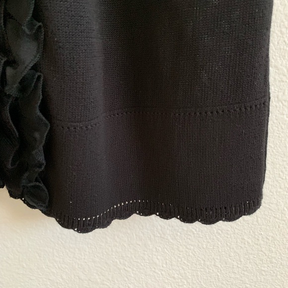 Nanette Lepore Knitted Ruffle Dress Sz S - Picture 5 of 7